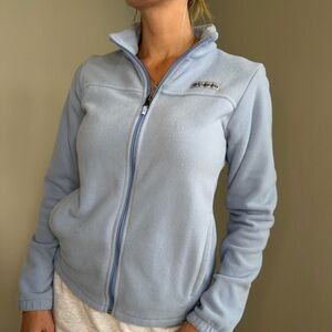 Columbia Light Blue Fleece Jacket
